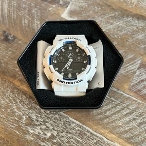 Casio Men's GA-100 Series G-Shock Quartz 200M WR Shock Resistant Watch